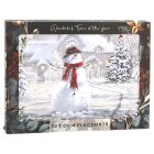 SNOWMAN PLACEMATS SET 4 ASST