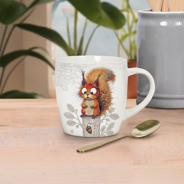 SARAH SQUIRREL MUG