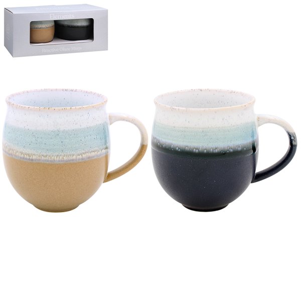 REACTIVE GLAZE MUGS 2A SET 2