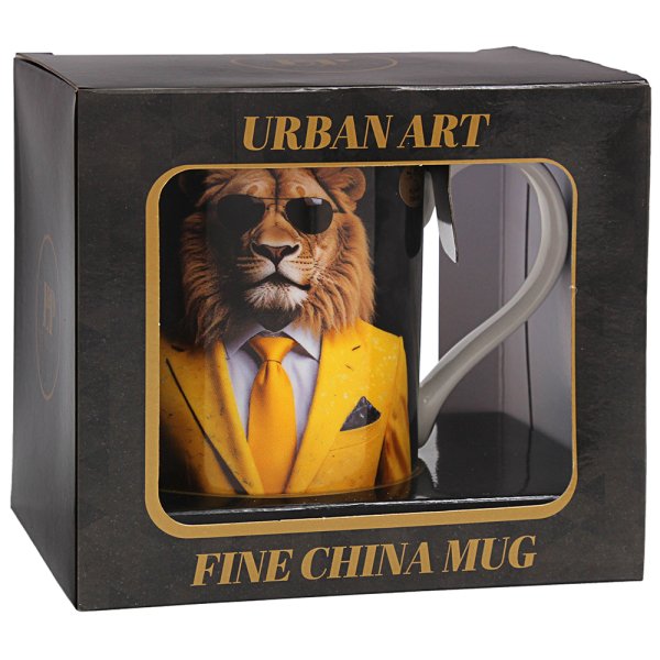 LION BLING MUG