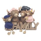 HIGHLAND COW FAMILY