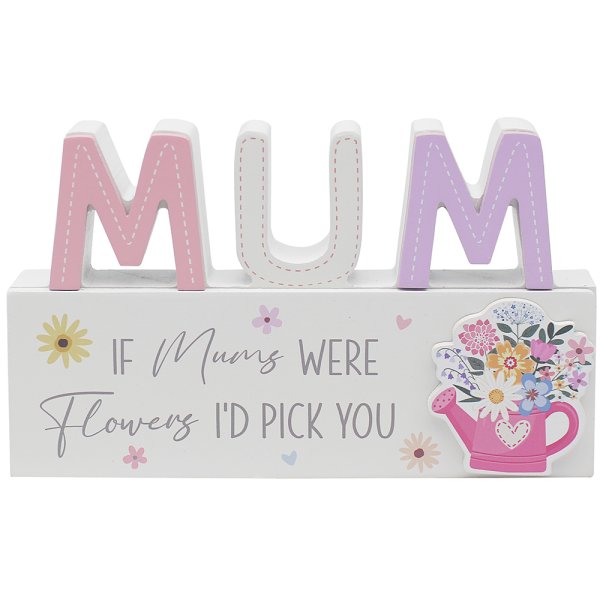 MUM PLAQUE - PINK