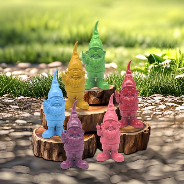 GNOMES BEHAVING BADLY - 6 ASST