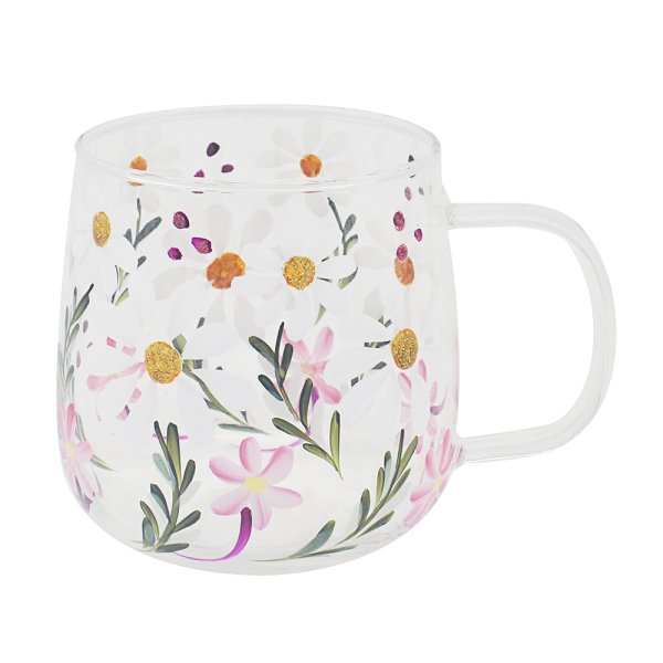 DAISIES GLASS CUP
