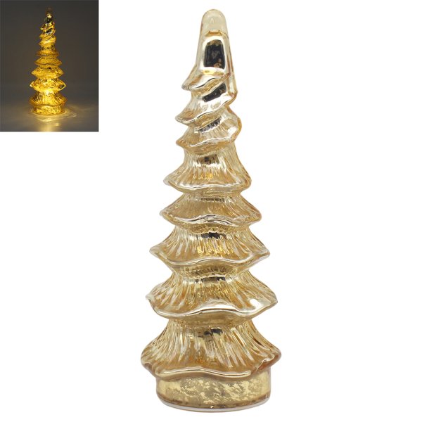 CHRISTMAS TREE GOLD LED