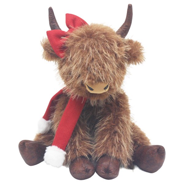 HATTY HIGHLAND COW SITTING M