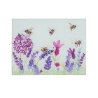 LAVENDER & BEES CUTTING BOARD