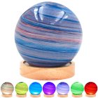 COSMIC PLANET LAMP BLUE 12CM