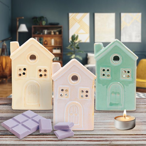 HOUSE MELT/OIL BURNER 3 ASST HOUSE MELT/OIL BURNER 3 ASST