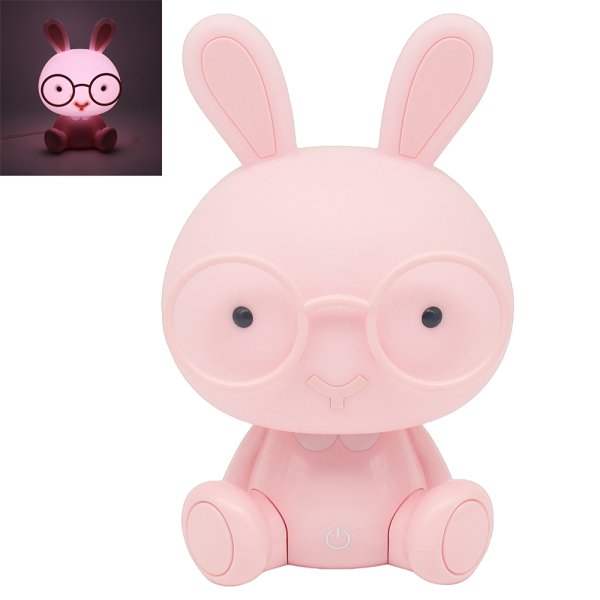 BUNNY LED LAMP PINK
