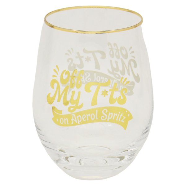 GOLD EDITION STEMLESS GLASS
