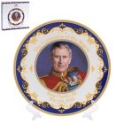 HM KING CHARLES III PLATE 8"