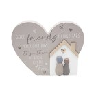 FRIENDS HEART PLAQUE