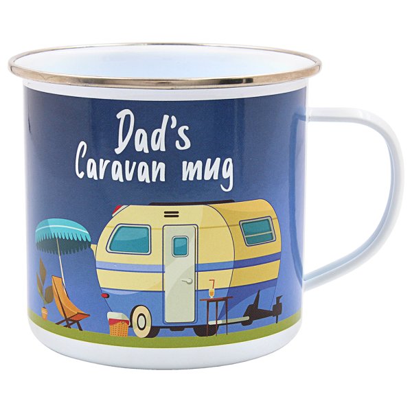 DAD'S CARAVAN TIN MUG