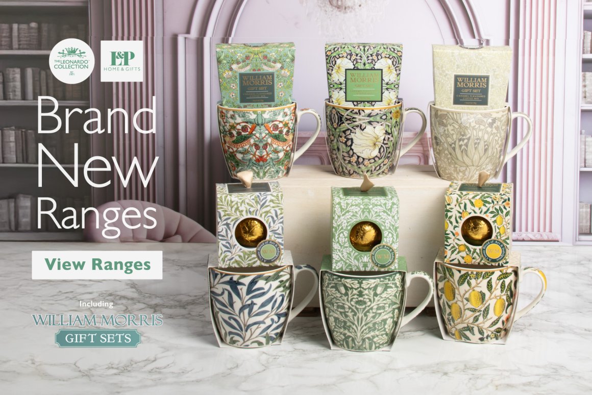 William Morris Chocolate Bombes & Coffee William Morris Chocolate Bombes & Coffee