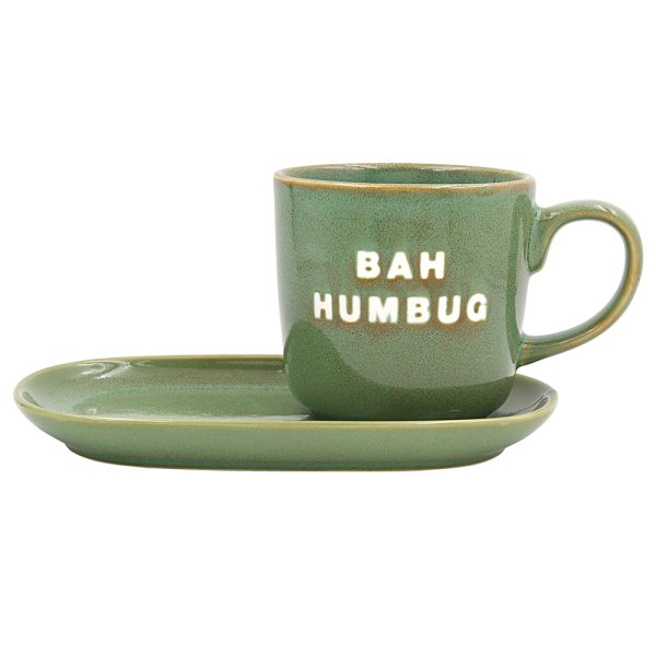 BAH HUMBUG SNACK SETS GREEN