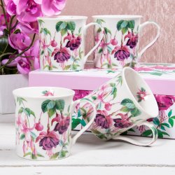 Fuchsia Mugs on Social Media