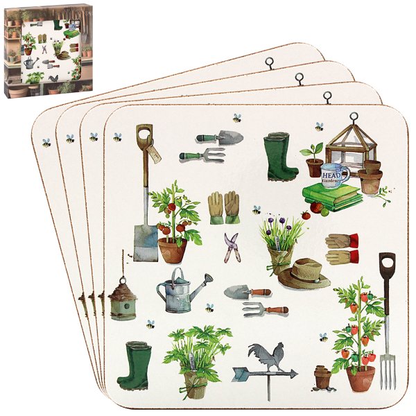 GREEN FINGERS COASTERS S4
