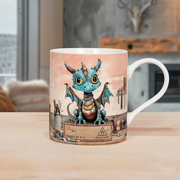 SCRAP DRAGON MUG