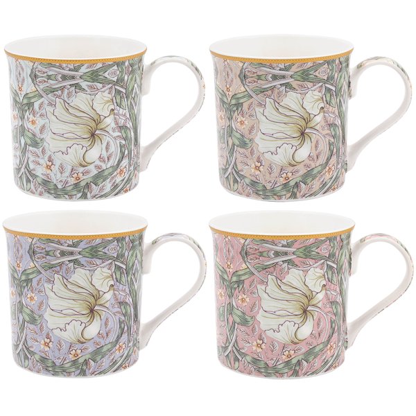 PIMPERNEL MUGS SET 4