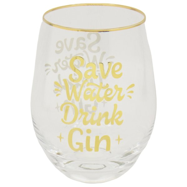 GOLD EDITION STEMLESS GLASS