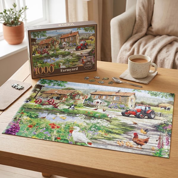 FARMYARD JIGSAW PUZZLE 1000PCS