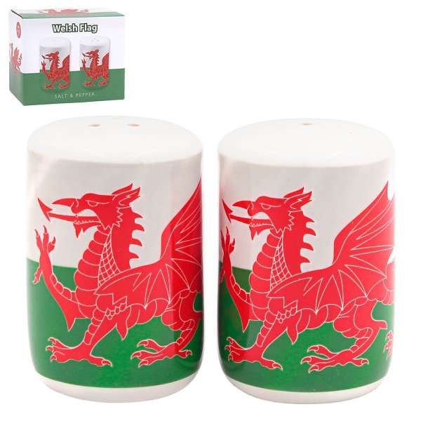WELSH DRAGON SALT & PEPPER WELSH DRAGON SALT & PEPPER
