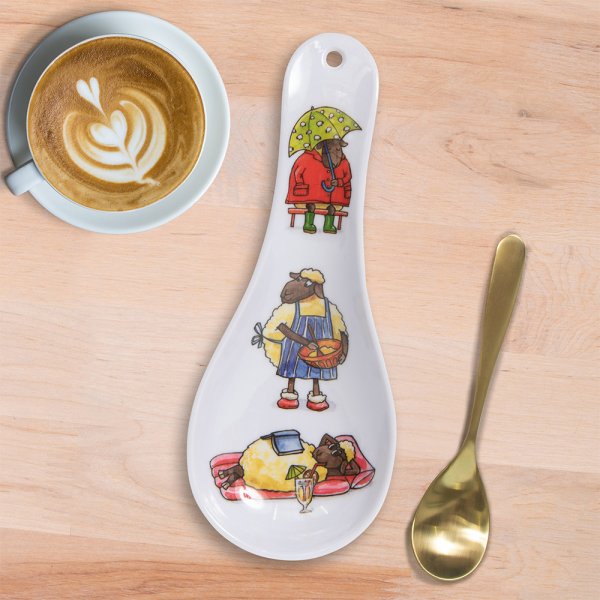 SHEEP SPOON REST