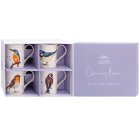 BRITISH BIRDS MUGS SET 4