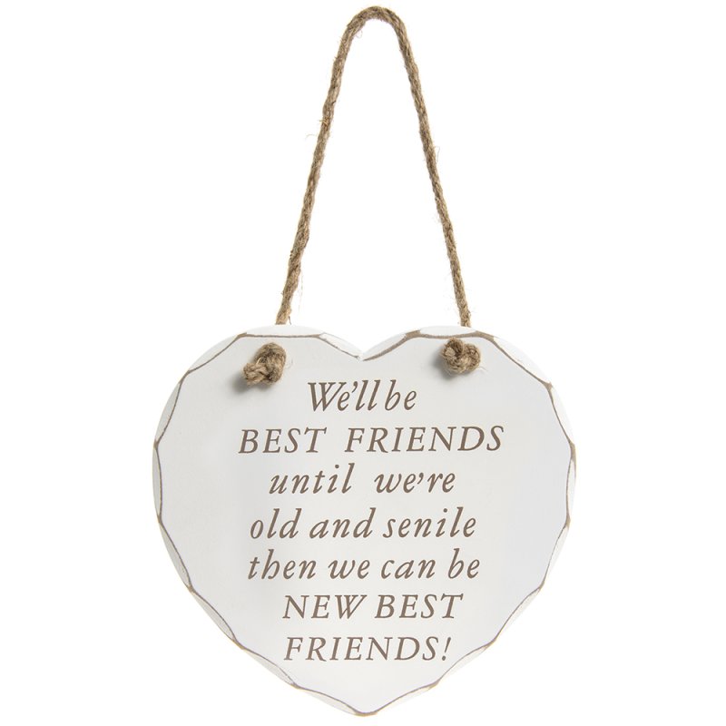 new best friends plaque