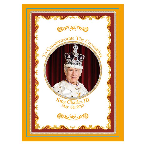 CHARLES III CORONATION MAGNET