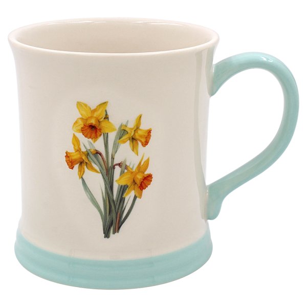 DAFFODIL MUG EMBOSSED