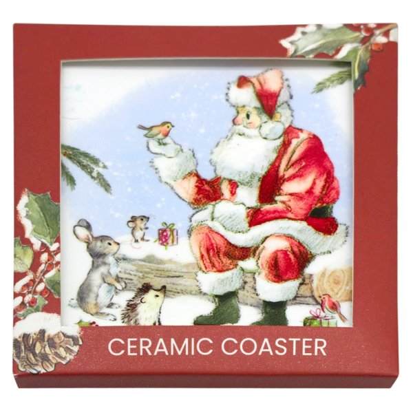 SANTA COASTER