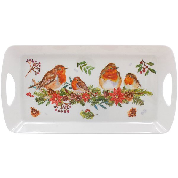 WINTER ROBINS TRAY MEDIUM
