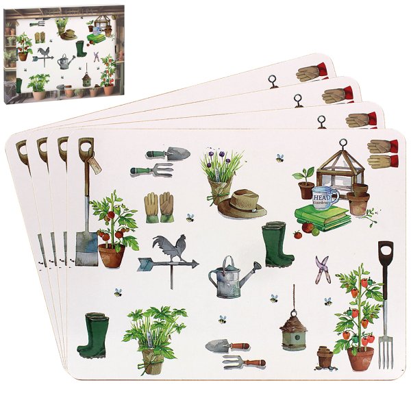 GREEN FINGERS PLACEMATS S4