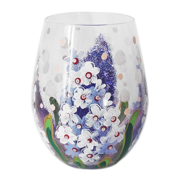 DELPHINIUMS STEMLESS GLASS