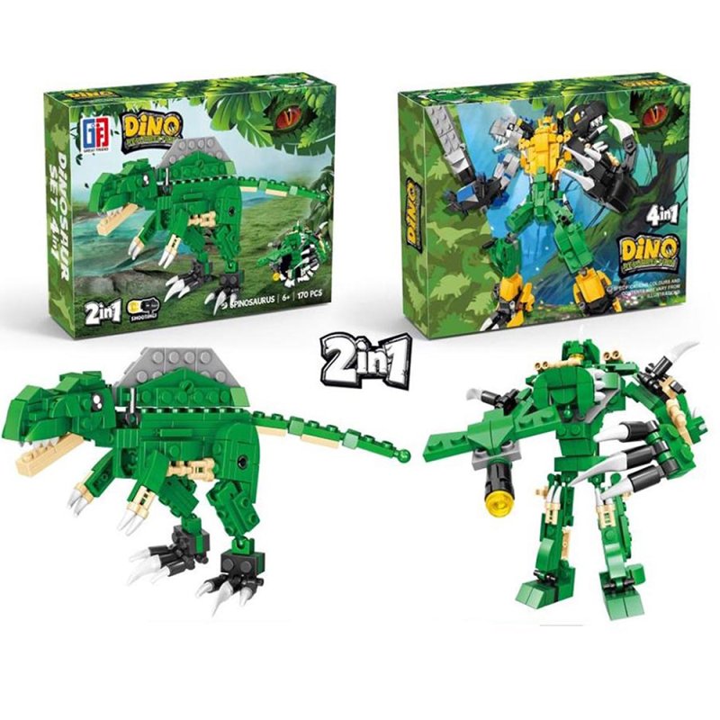 MINIBRICKS DINOSAUR GREEN