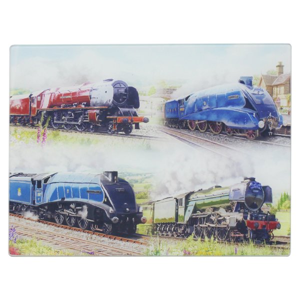 CLASSIC TRAINS CUTTING BOARD