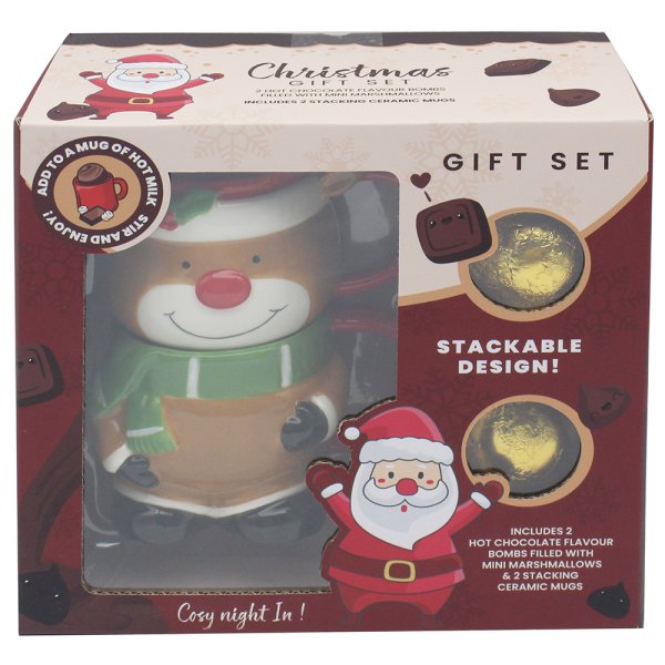 REINDEER STACK CHOCOLATE BOMB