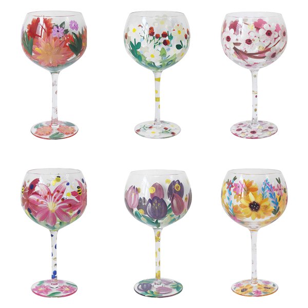 GIN GLASS 6 ASST