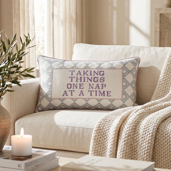 CUSHION-ONE NAP AT A TIME
