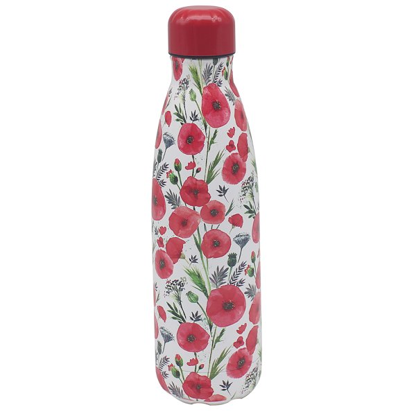 POPPY FIELDS DRINKS BOTTLE