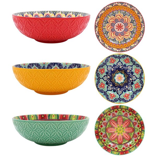 TUSCANY BOWL 26CM 3 ASST
