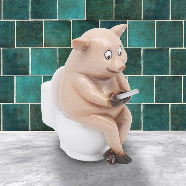 PIG LOO-TIME