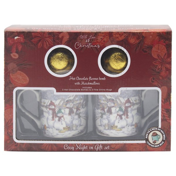 SNOWMEN CHOCOLATE BOMB