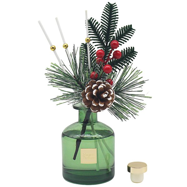 XMAS FLOWER DIFF GREEN 200ML