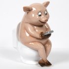 PIG LOO-TIME