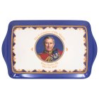 HM KING CHARLES III TRAY LARGE