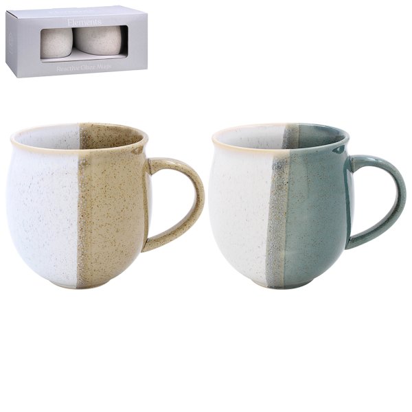 REACTIVE GLAZE MUGS 2A SET 2
