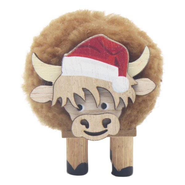 POM POM HIGHLAND COW